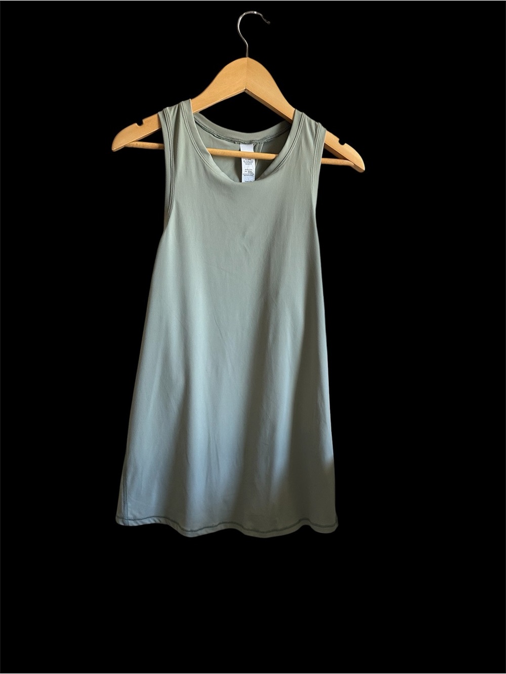 Sleeveless Sage Green Tank Top - Brand Unknown